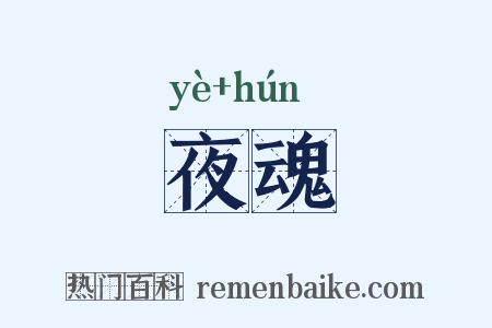 夜魂是什么意思的图片